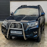 Toyota Landcruiser Lc150 2018 On Misutonida High Front Bar - 63mm - Stainless Steel